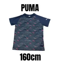 【PUMA プーマ】美品　半袖Tシャツ　立体感　ジュニア　スポーツ　160