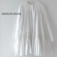 完売品！MARILYN MOON 別注ティアードドレス ホワイト　24年製のサムネイル