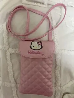 Sanrio Hello Kitty スマホショルダーバッグ ピンクのサムネイル
