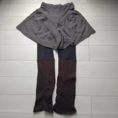 マタニティ　レッグウォーマー　セット