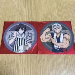 鬼滅の刃 伊黒小芭内 宇髄天元 極楽湯コラボ 特典 ランダムコースター