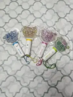 アイドルうちわライトスティック 4個セット