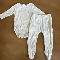 【美品】ZARA 花柄ロンパース・カバーオール 1-3ヶ月