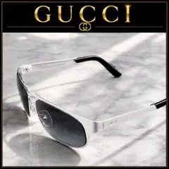 GUCCI グッチ GG0242 アビエーター クリア サングラス 登坂広臣着