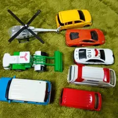トミカ 緊急車両　パトカー　救急車　郵便車　PASSO　まとめ売り