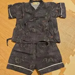 ネイビー 甚平 サイズ80