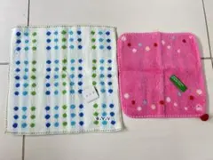 a.v.v & BENETTONタオルハンカチ2枚セットのサムネイル