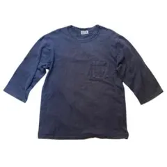 velva sheen 七分 ポケットTシャツ USA製 フェード Lのサムネイル