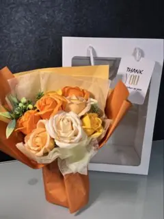 母の日におすすめ♪ ソープフラワー花束（ギフトバッグ付）