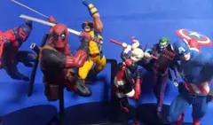 マーベル　DC ハーレイクイン　デッドプール　フィギュア ジャンク　まとめ
