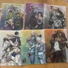 刀剣乱舞　クリアファイル6枚セット