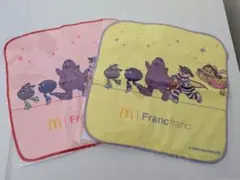 マクドナルド福袋2026 Franc franc ハンカチ2枚セット