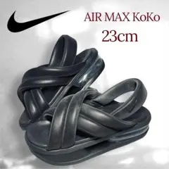 NIKE AIR MAX KOKO ココ サンダル 黒 23cm 厚底 美品 - メルカリ