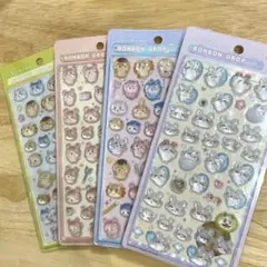 ボンボンドロップシール ちいかわ 第2弾 4種類 コンプリート おまけ付き‼️