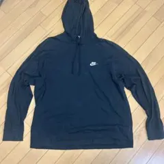 Nike ブラック フード付きパーカー