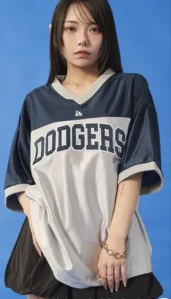 MLB別注メッシュゲームグラフィックT wego ドジャースのサムネイル
