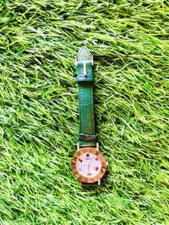 ✨美品✨PERSONS (°▽°)レディース アナログ 腕時計 緑レザー14のサムネイル