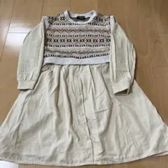 COMME CA ISM 長袖ワンピース