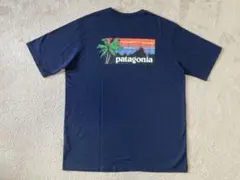 ハワイ限定 パタゴニア ヤシの木 P6ロゴ Tシャツ Mサイズ ブラック 黒 