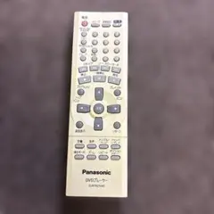 Panasonic DVD 플레이어용 리모컨 EUR7621040 본체