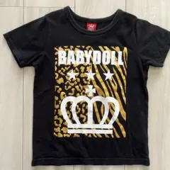 BABYDOLL 黒 Tシャツ 130