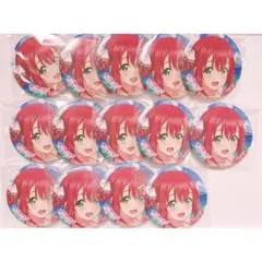 ラブライブ Aqours 黒澤ルビィ 水着 缶バッジ C95 KADOKAWA