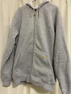 Carhartt グレー ジップアップパーカー
