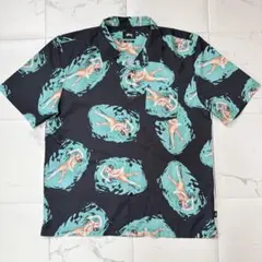 STUSSY × Harumi Yamaguchi コラボ オープンカラーシャツのサムネイル