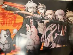 ダンガンロンパ1・2 Reload設定資料集エビテン特典クリアポスター