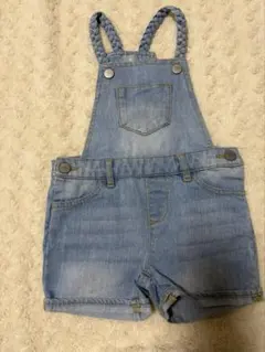 babyGap デニムオーバーオール 短パン 100cm サロペット