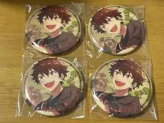 あんさんぶるスターズ あんスタ 守沢千秋 缶バッジ 4点セット サイン入り