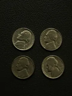 pn651 1947年S. リンカーン 1セントコイン 2枚セット 麦ペニー - メルカリ