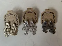 ベリーダンス ピアス　3点セット　色違い