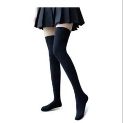 [WindTour] ニーハイソックス 120デニール ハイソックス レディース