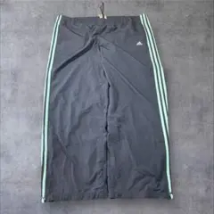 00s adidas（アディダス）バギー ワイドトラックパンツ/XL/ネイビー