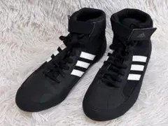 adidas レスリングシューズ ブラックのサムネイル