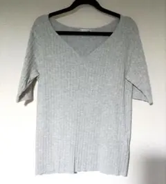 le.coeur blanc 半袖リブカットソーのサムネイル