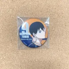 ハイキュー　影山飛雄　ハイキュープラザ　グリッター缶バッジ　共闘