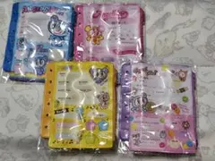 エンジェルブルー プロフィール帳風ポーチ セット