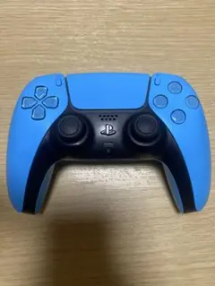 PS5 コントローラー スターライト ブルー 純正 DualSense 中古