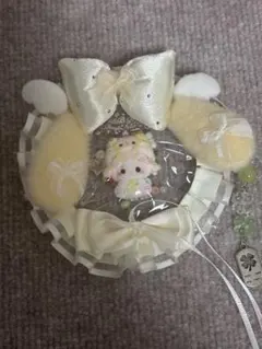即購入可能】いつぬいリボン お耳りぼん キンブレリボン セット あん