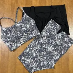 SUKALAレオパードヨガウェア ブルーレオパード セット売り - メルカリ