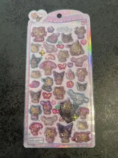 正規品　うるちゅるポップシール　サンリオ日焼けキティちゃんボンボンドロップシール