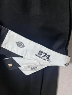 Dickies 874 Original Fit ブラックチノパン 30inch