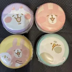 カナヘイの小動物 ミニ缶入りシール 4種