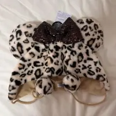 ディズニーファンキャップ ヒョウ柄
