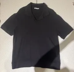 ZARA ブラックポロシャツのサムネイル