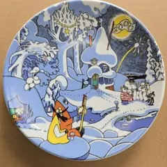 アラビア ムーミン MOOMIN ウォールプレート タッフルとミッフル