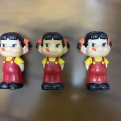 ペコちゃん ソフビ3体セットのサムネイル