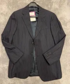 PRADAダークネイビー ストライプ テーラードジャケット セット